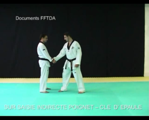 saisie-indirect-poignet / clé-épaule